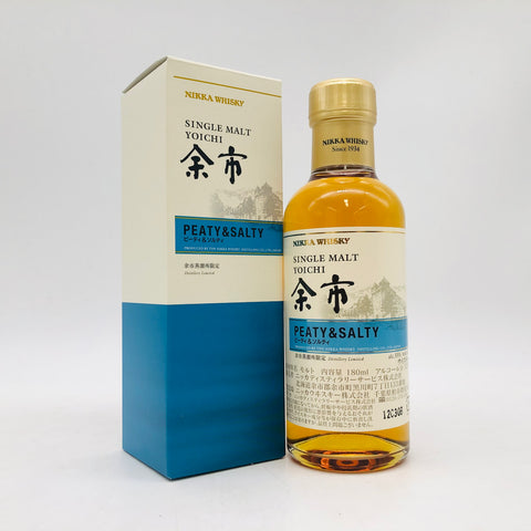 NIKKA 余市 ピーティ＆ソルティ 180ml 55% 箱あり