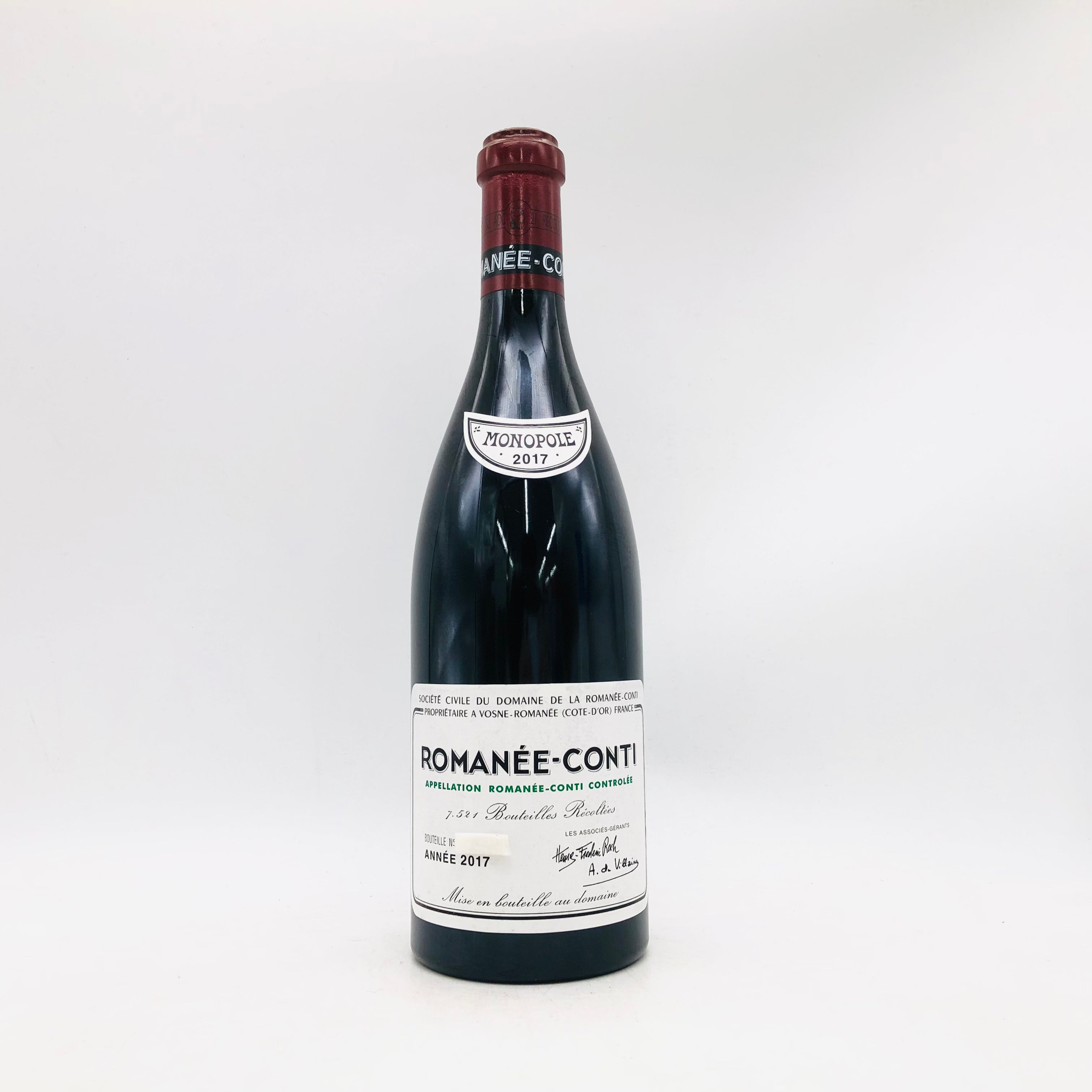 DRC ドメーヌ・ド・ラ・ロマネコンティ ロマネコンティ 2017 750ml