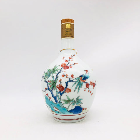 サントリー エクセレンス ウイスキー特級 有田焼錦鶏菊梅竹文 720ml。伝統美を纏う、時を刻む至高の一杯