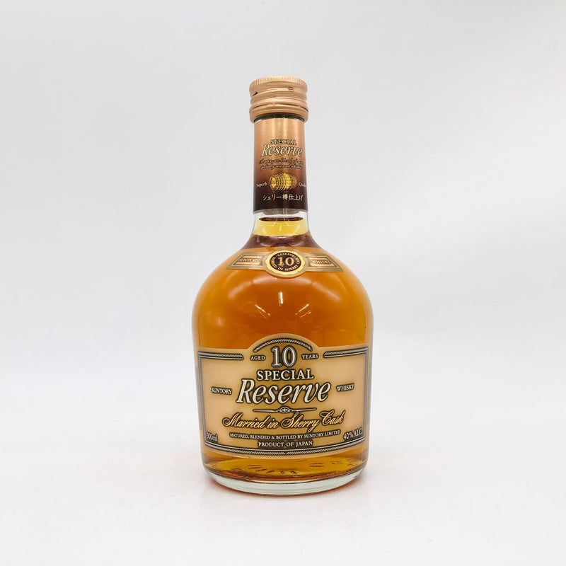 サントリースペシャルリザーブ10年シェリー 300ml。シェリー樽が奏でる芳醇な深み 