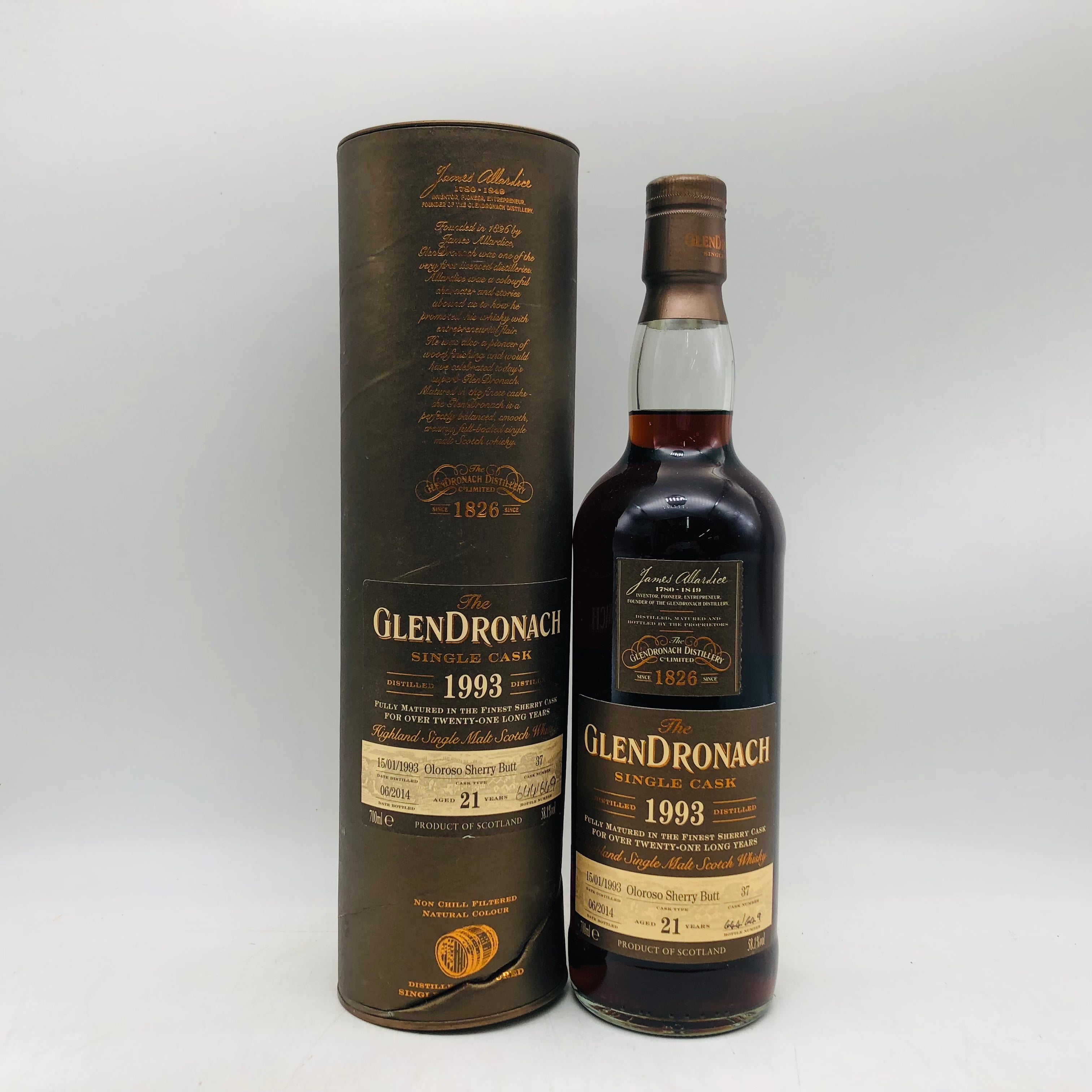 GLENDRONACH グレンドロナック 1993 21年 700ml – 高級酒・希少酒の