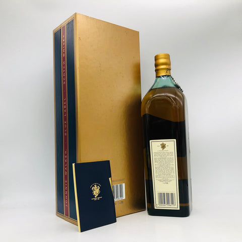 ジョニーウォーカーブルー 1000ml。ブレンデッドの極み、世界が認める青の芸術 