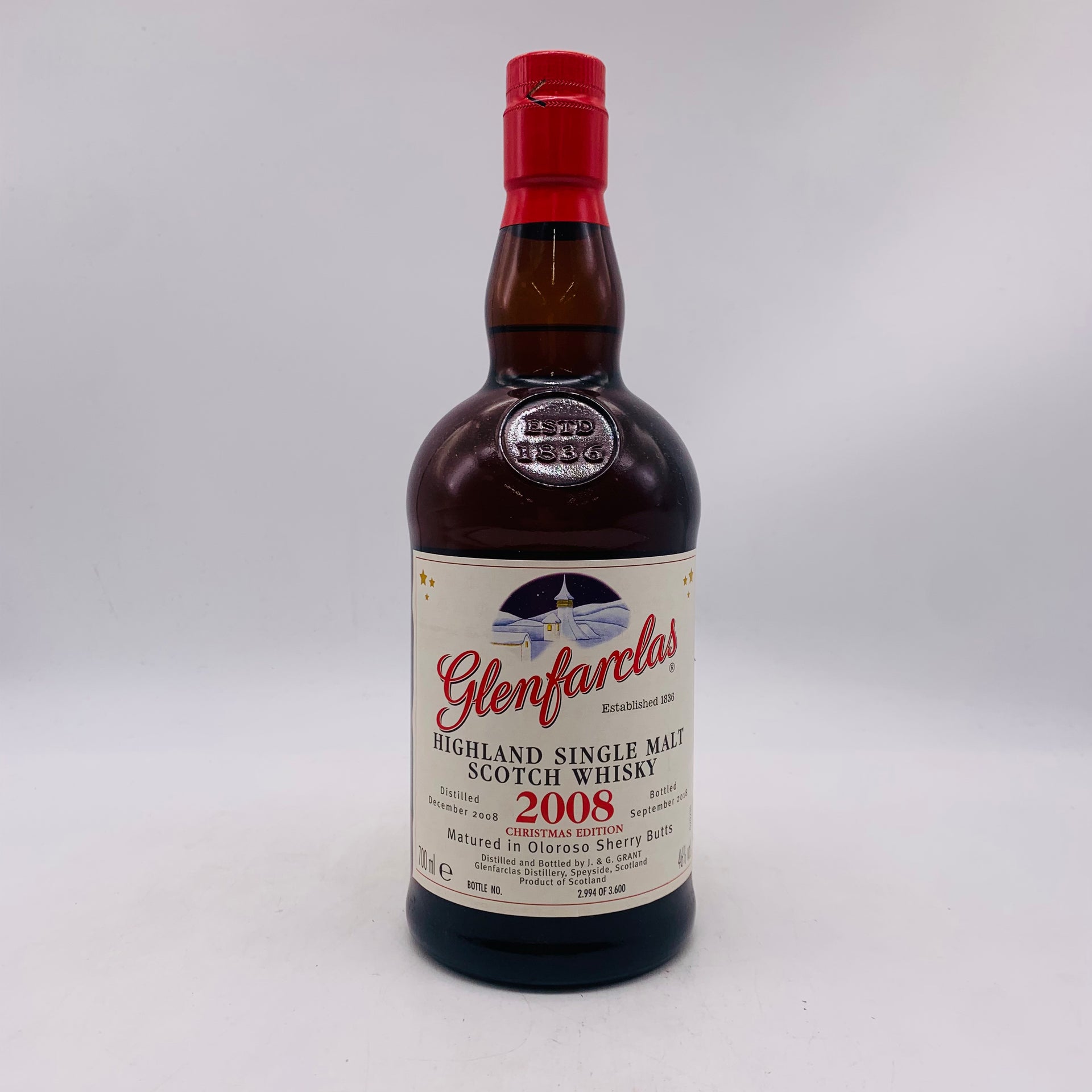 グレンファークラス 2008 オロロソシェリーカスク クリスマス
