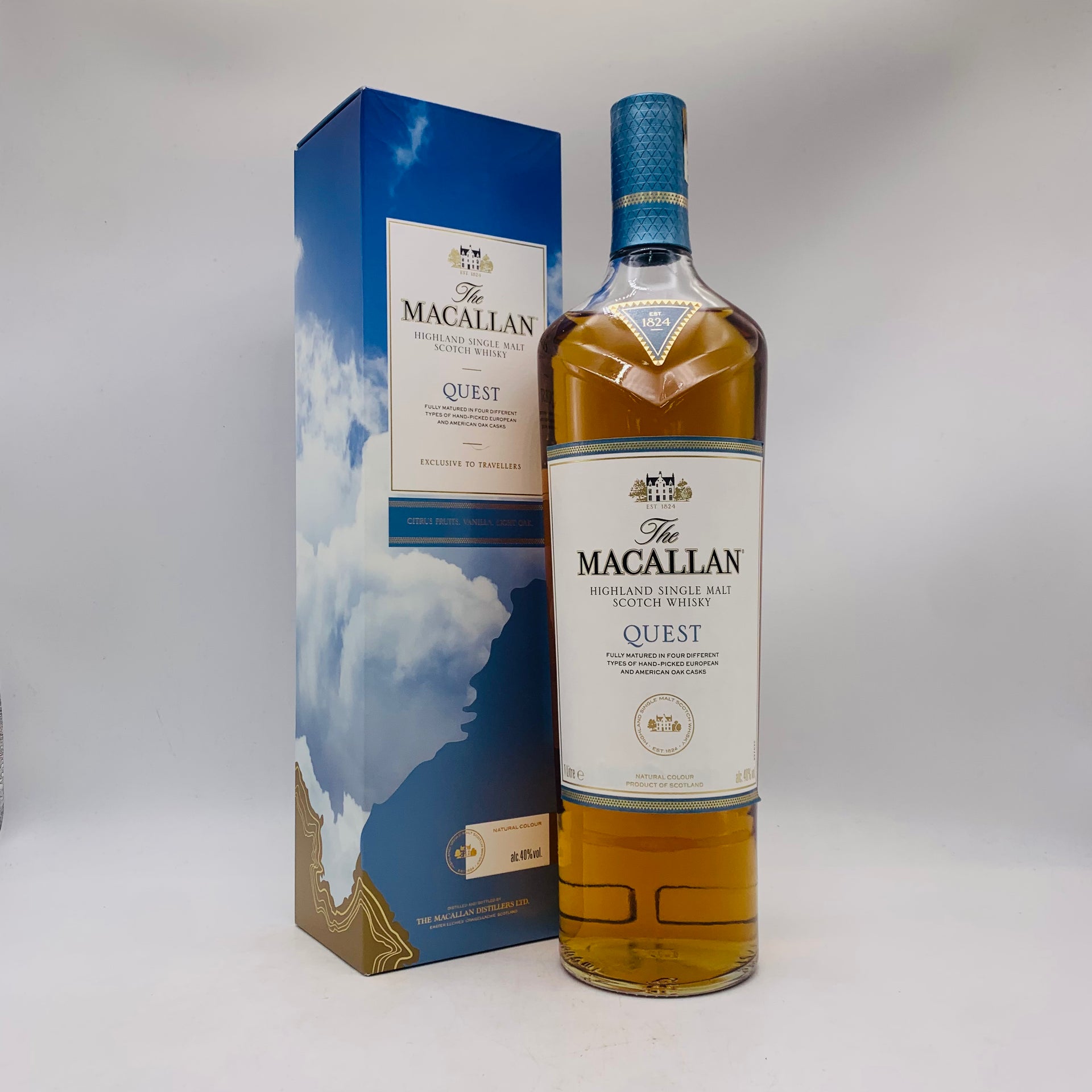 MACALLAN マッカラン クエスト 1000ml 40% 箱あり – 高級酒・希少酒の MACALLAN マッカラン クエスト 1000ml 40% 箱あり – 高級酒・希少酒の