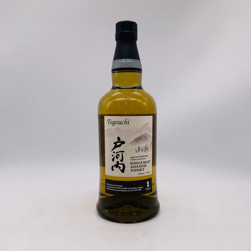 戸河内 シングルモルトジャパニーズウイスキー 700ml 43%
