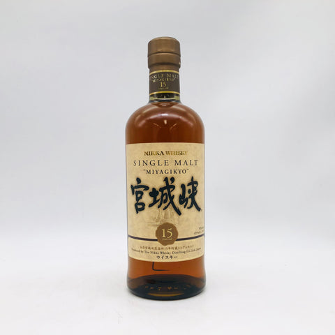 NIKKA ニッカ シングルモルト 宮城峡 15年 700ml 45%