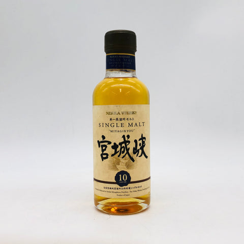 NIKKA ニッカ シングルモルト 宮城峡 10年 ベビーボトル 180ml