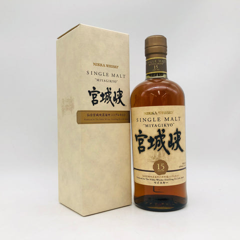 NIKKA ニッカ シングルモルト 宮城峡 15年 700ml 45%