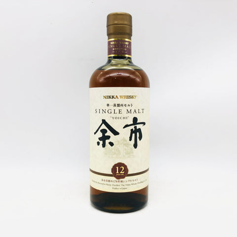 NIKKA ニッカ 単一蒸溜所モルト 余市12年 旧ラベル シングルモルト 700ml 45%