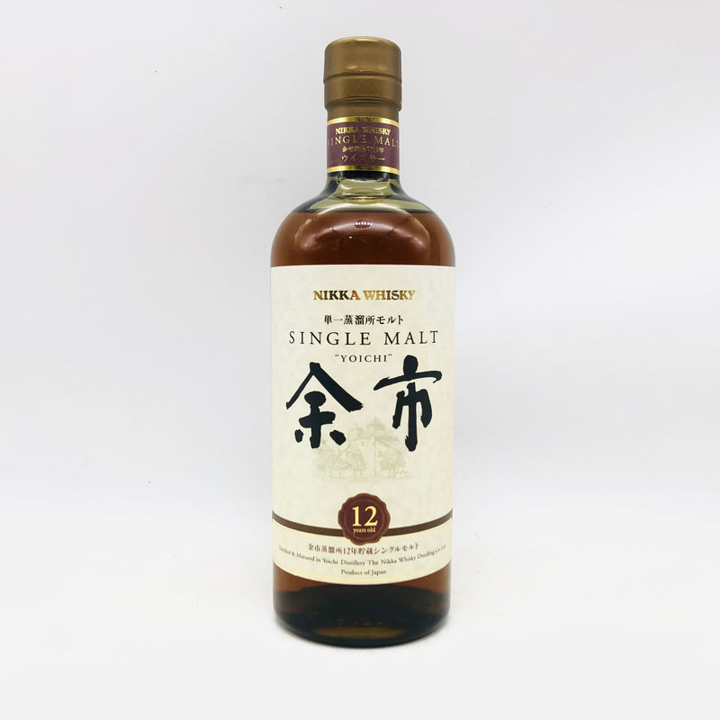 NIKKA ニッカ 単一蒸溜所モルト 余市12年 旧ラベル シングルモルト