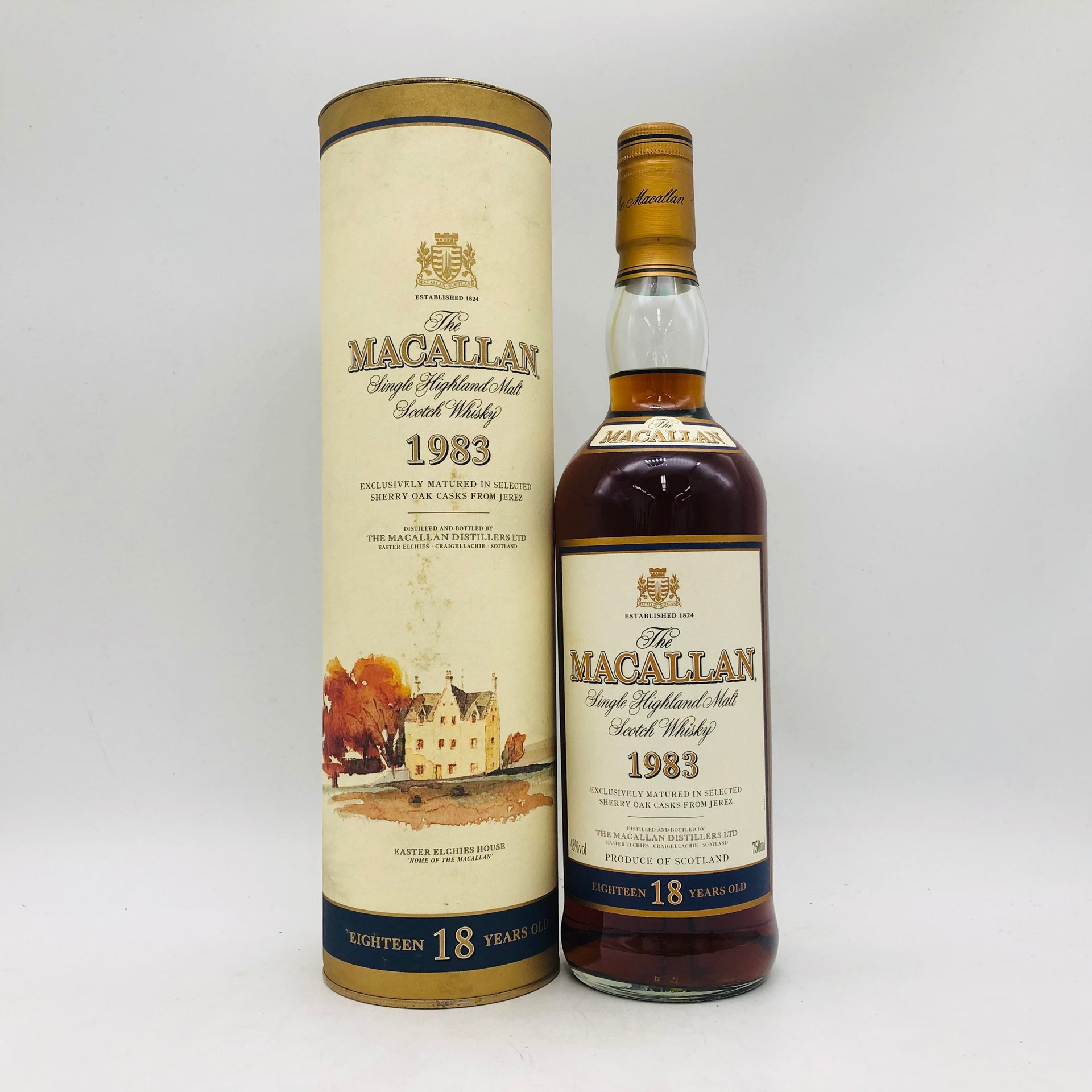 MACALLAN マッカラン 18年 シェリーオークカスク 1983 750ml 43% 箱