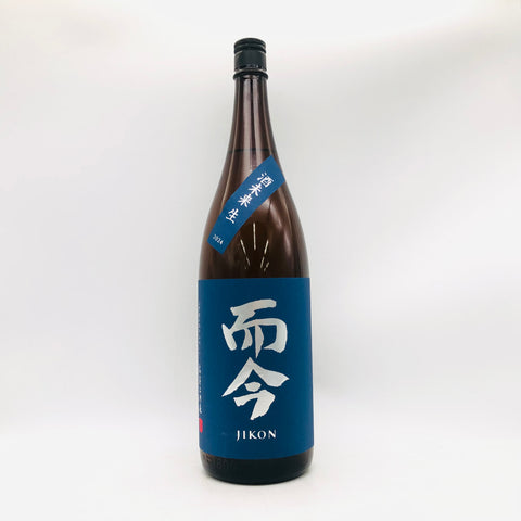 而今 酒未来 純米吟醸 生 1800ml 製造年月:2025のボトル写真。1800ml 、ラベルデザインと味わいの魅力を伝える商品画像