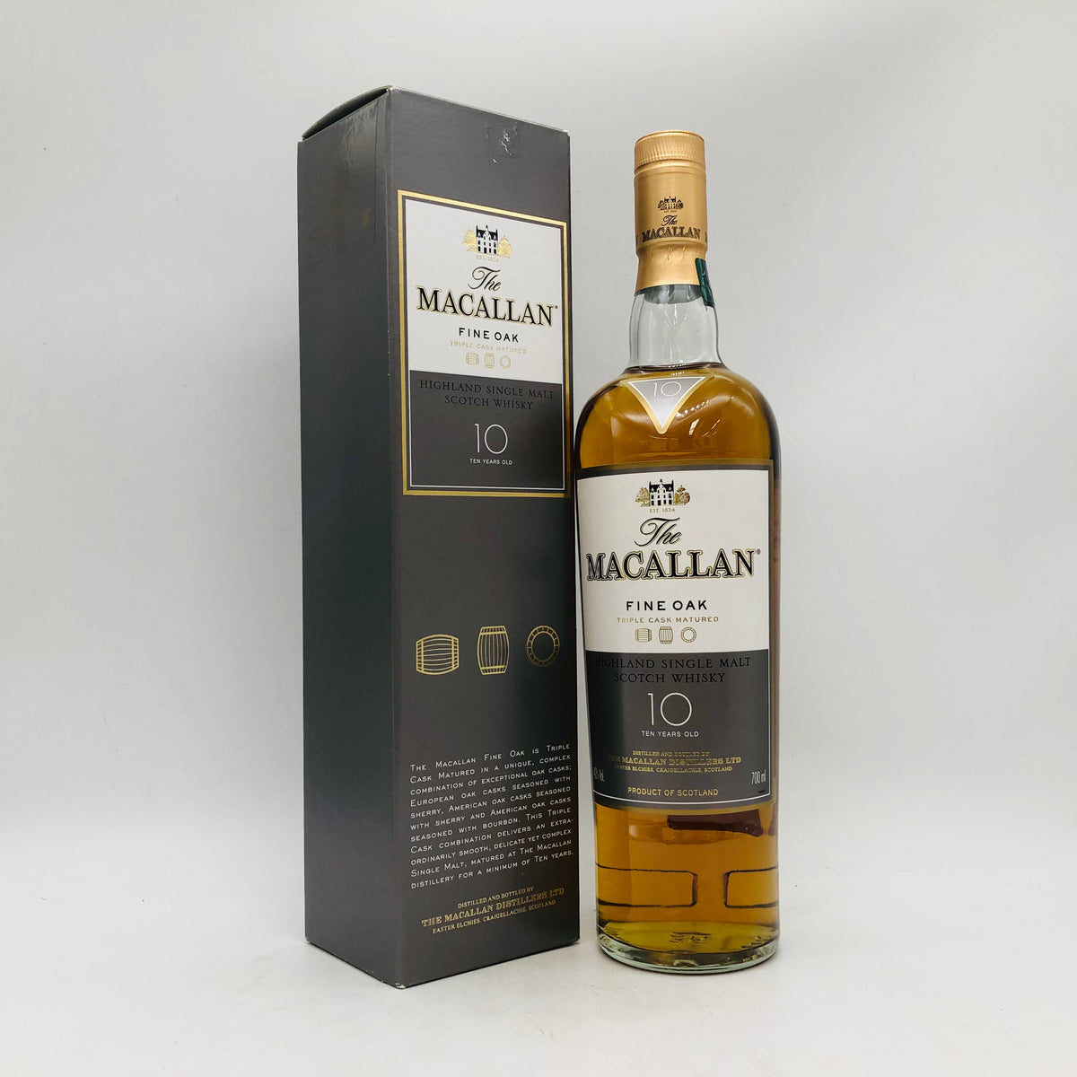 MACALLAN マッカラン 10年 ファインオーク 700ml – 高級酒・希少酒の