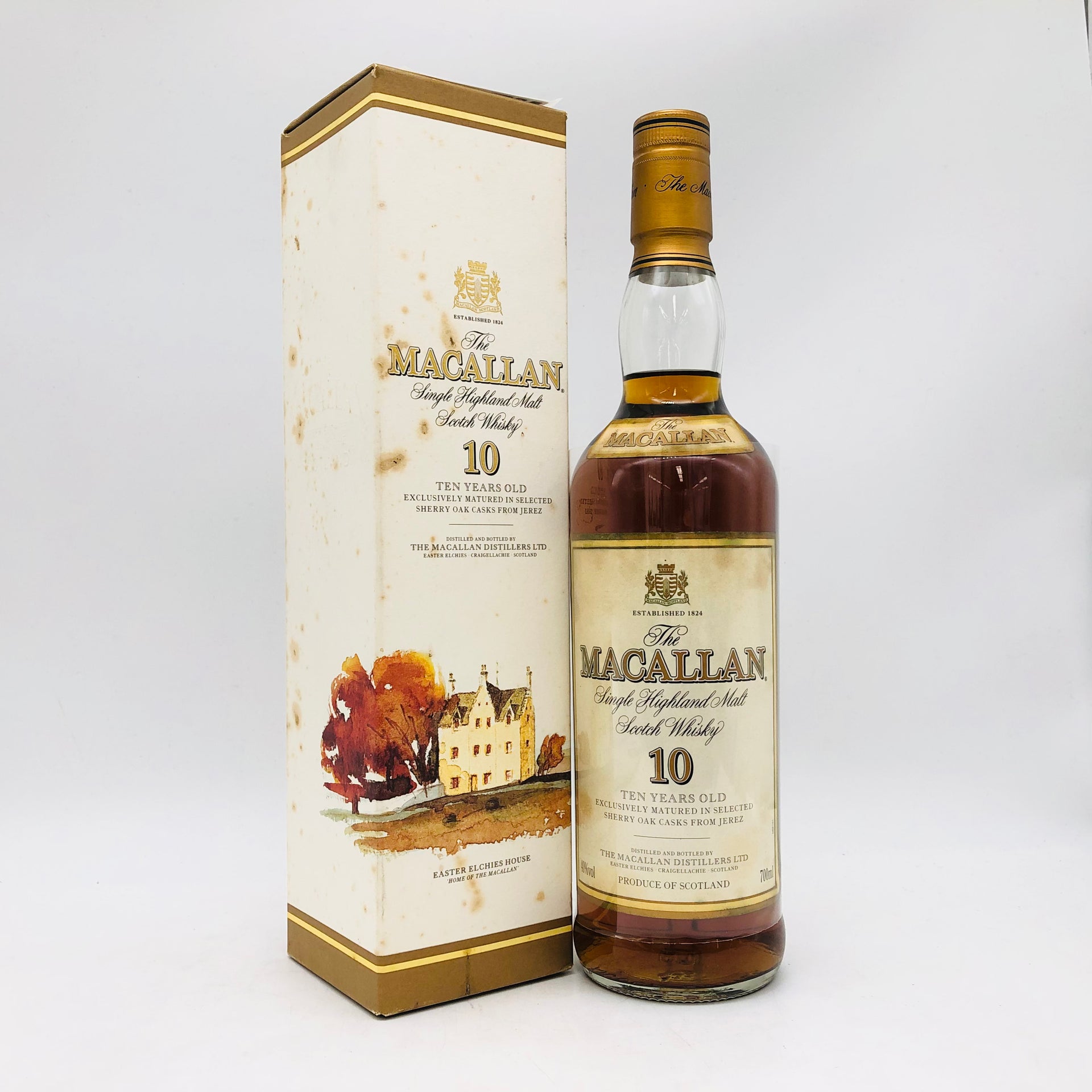 MACALLAN マッカラン 10年 シェリーカスク 旧ボトル 1990年代 700ml