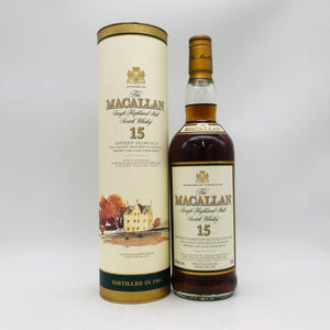 MACALLAN マッカラン15年 シェリーオークカスク 1985 旧 750ml 43% 箱あり