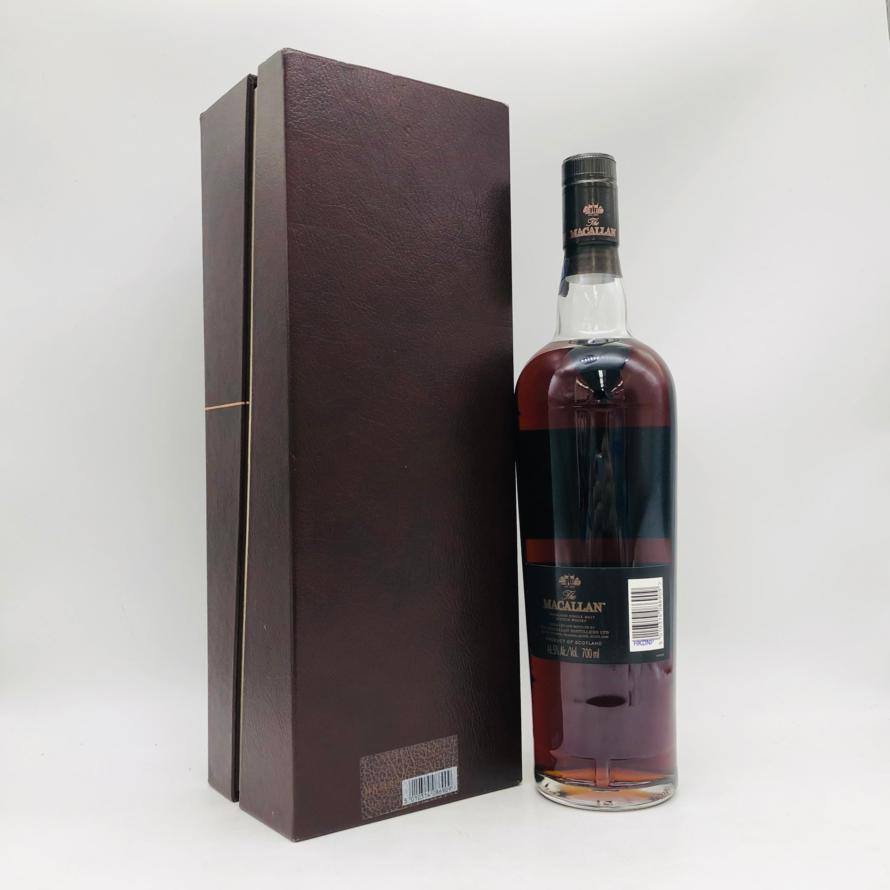 MACALLAN Oscuro マッカラン　オスクーロ　空瓶　箱付き MACALLAN Oscuro マッカラン オスクーロ 空瓶 箱付き MACALLAN