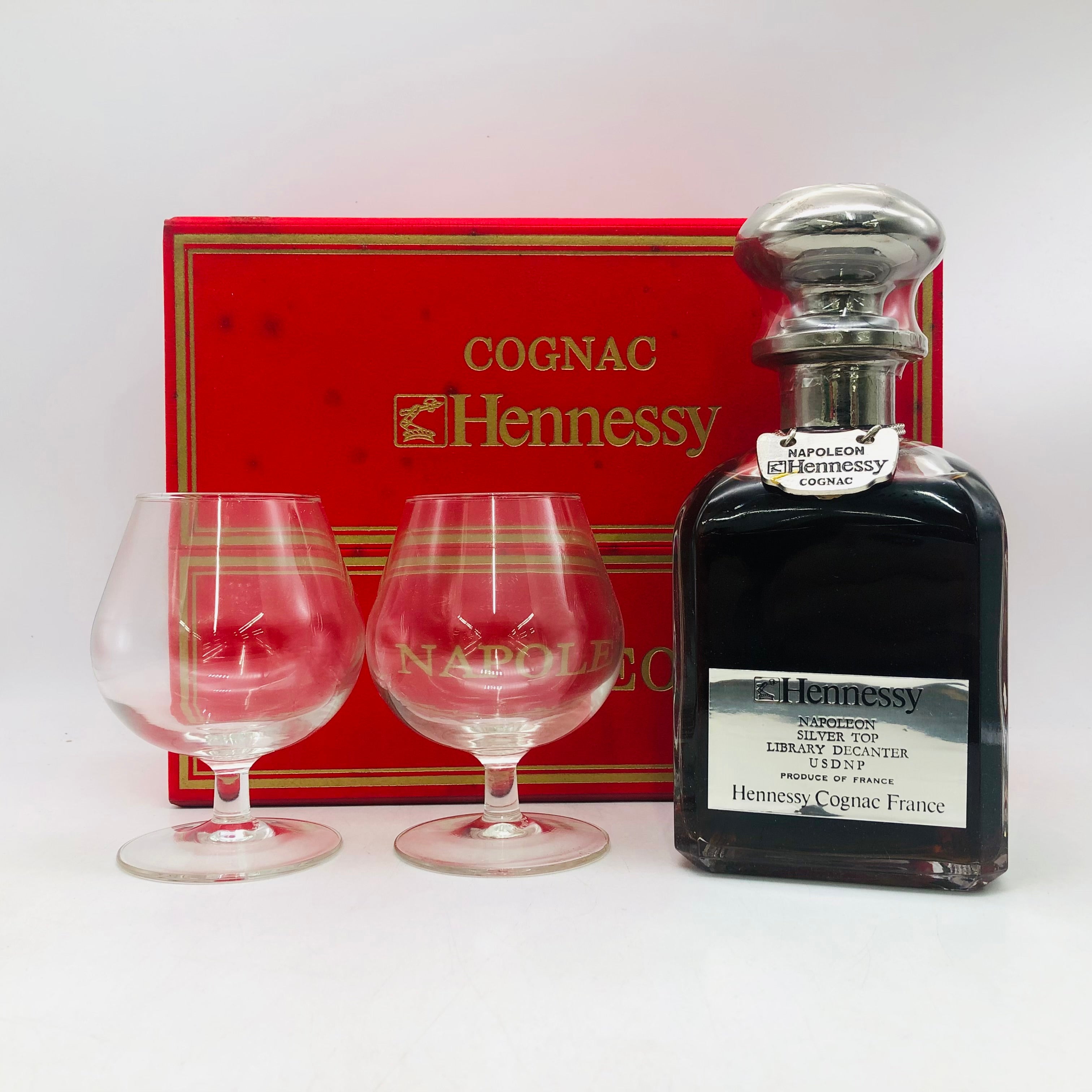 ヘネシー シルバートップ Hennessy 700ml ナポレオン Decanter Top