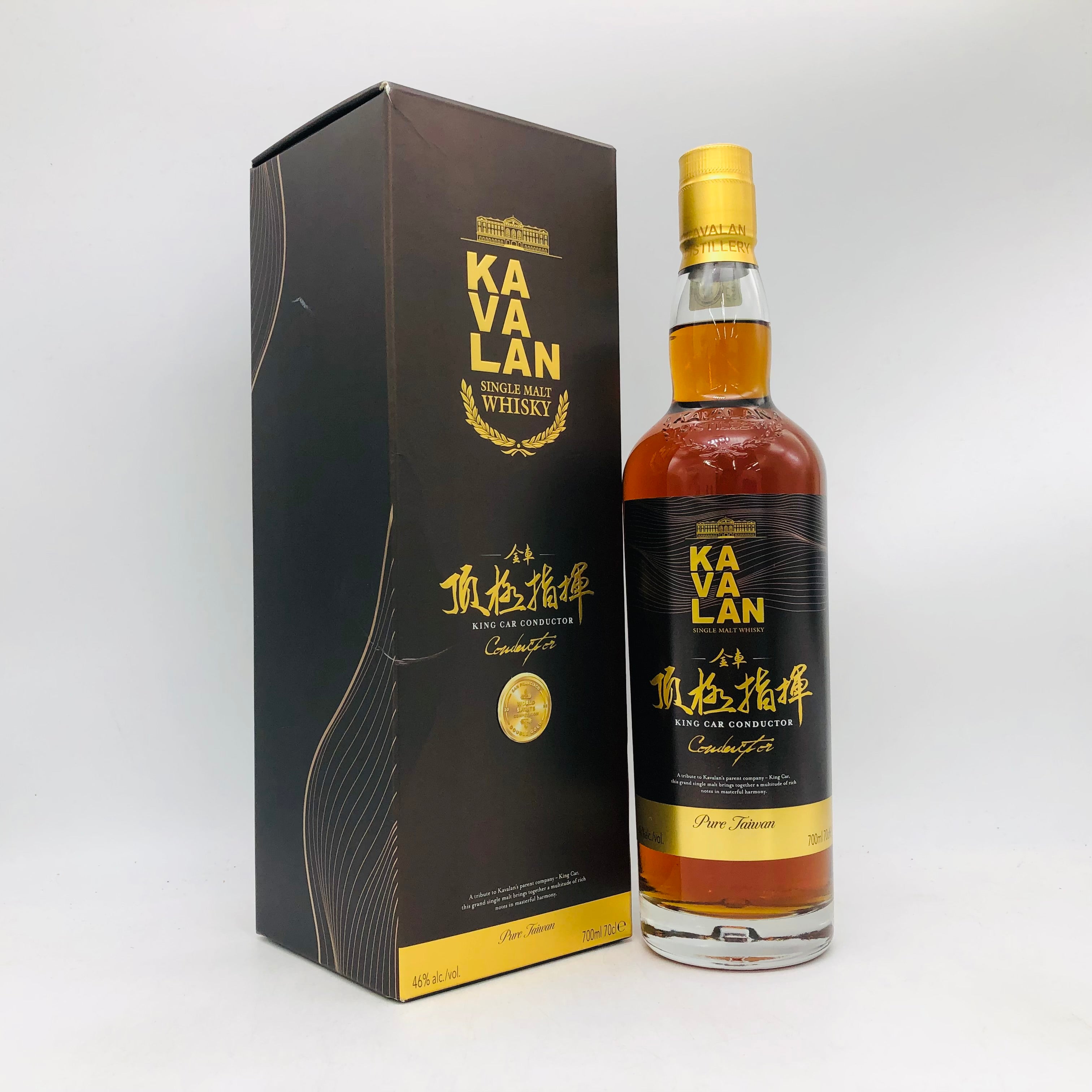 KAVALAN カバラン 金車コンダクター 700ml 46% 箱あり – 高級酒・希少 