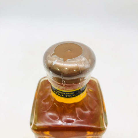 竹鶴12年角瓶 180ml 旧。12年熟成のまろやかで親しみやすいブレンデッド。 