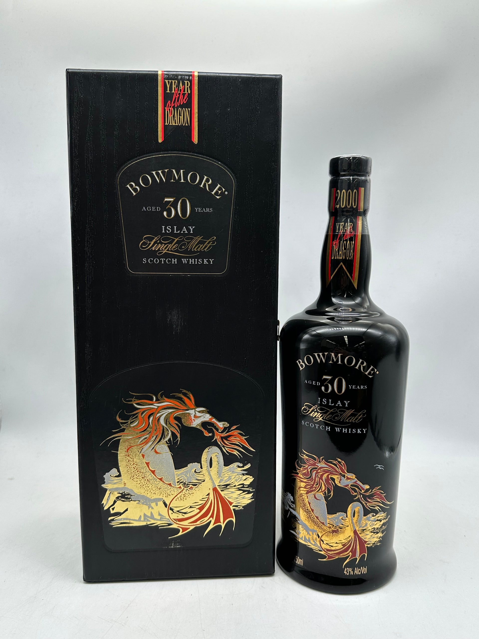 【超希少】ボウモア30年セラミックドラゴン43度750ml【世界1800本限定】 ボウモア 30年 セラミックドラゴン 750ml 43% 箱あり – お酒の通販なら