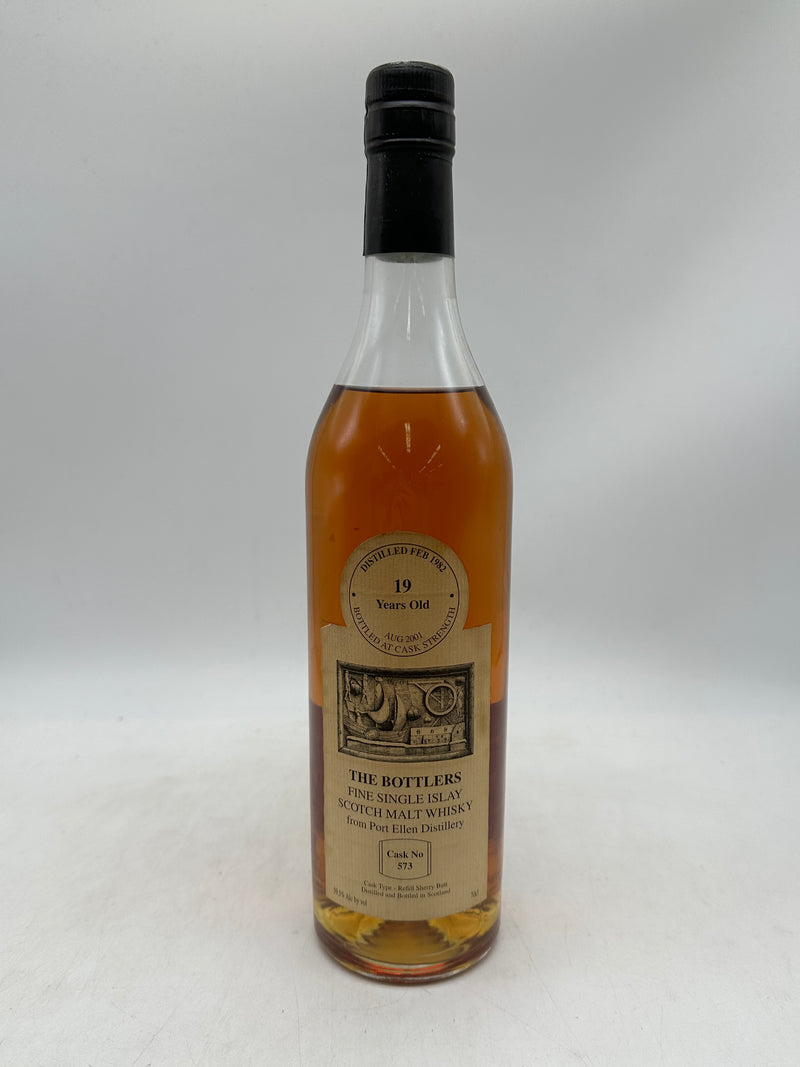 ザ・ボトラーズ ポートエレン 19年 リフィルシェリーバット 1982-2001 700ml 59.5% 箱なし