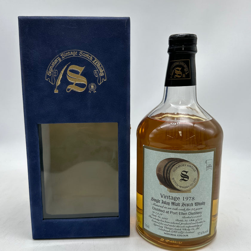 ポートエレン 23年 1978 シグナトリー ヴィンテージ 700ml 57.6% 箱あり