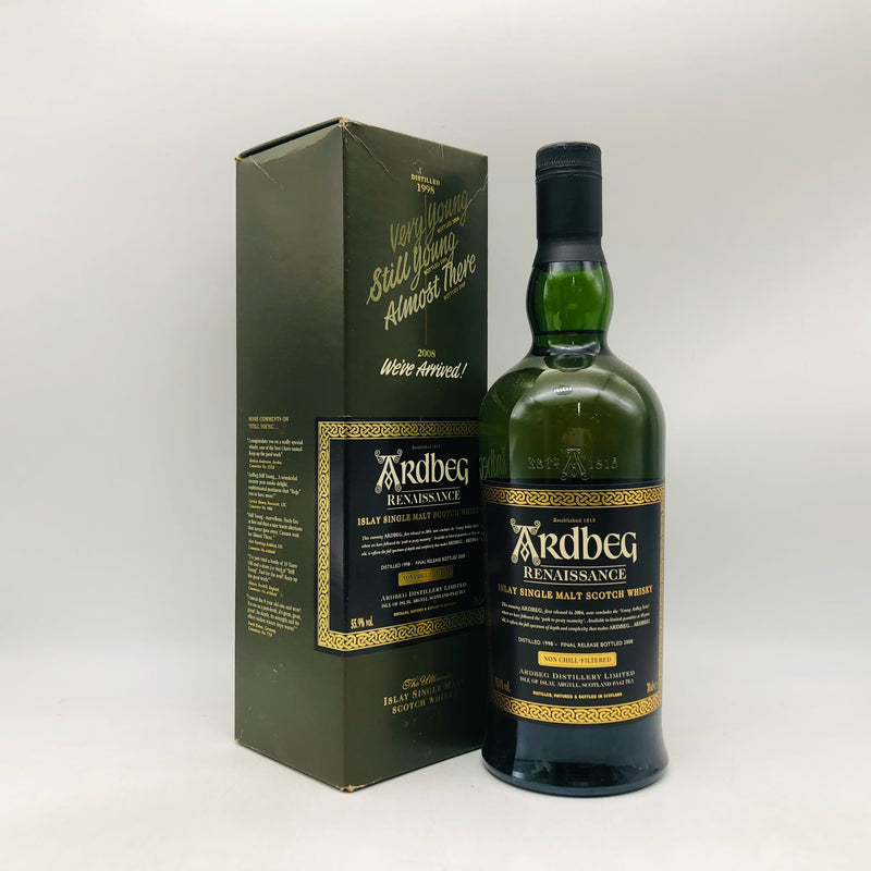 アードベッグルネッサンス1998-2008 700ml。復活を祝う、アードベッグ新時代の幕開け。