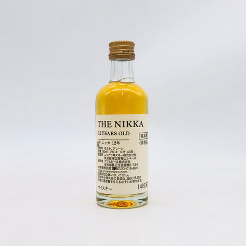 THE NIKKA ザ ニッカ12年 50ml 43% ミニチュア