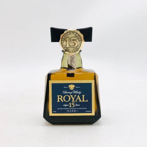 SUNTORY サントリー ローヤル 15年 ブルーラベル ミニチュアボトル SUNTORY サントリー ローヤル 15年 ブルーラベル ミニチュアボトル