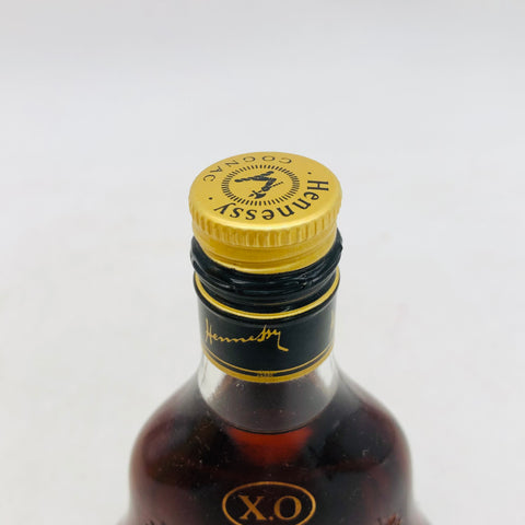 Hennessy ヘネシー XO ブランデー 金キャップ クリア ミニチュア 50ml