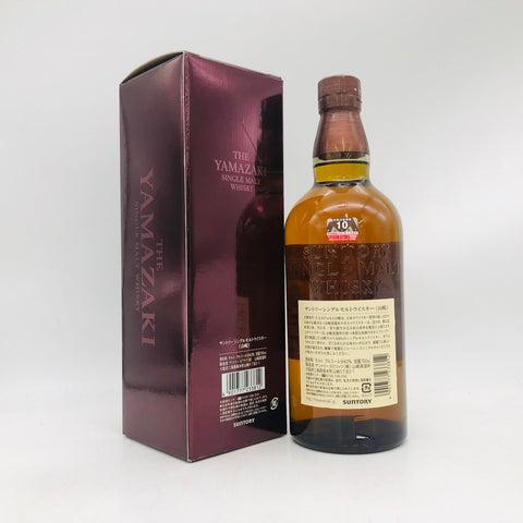 サントリー 山崎 NV 旧ボトル 700ml。山崎の原点を味わう、クラシカルな一杯