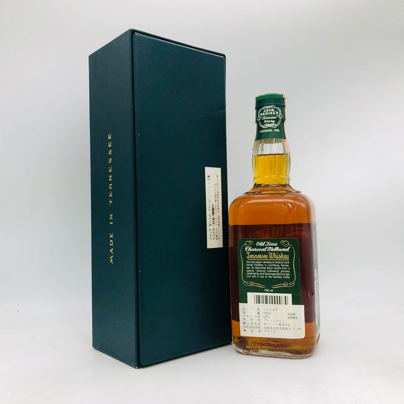 ジャックダニエル グリーンラベル ウイスキー特級 750ml 43% 箱あり 
