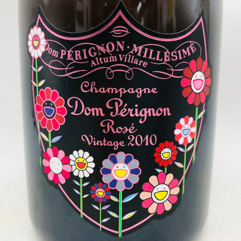 ドンペリニヨン ロゼ 2010 村上 隆エディション 750ml。芸術と熟成美が出会う、唯一無二のロゼ。