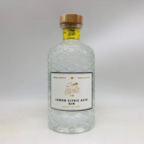 LEMON CITRIC ACID 京都 GIN 500ml。爽快なレモンが弾ける、京都クラフトジン