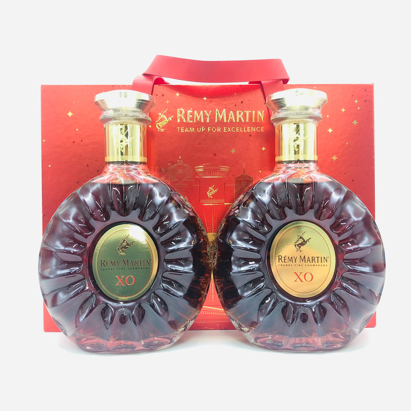 RemyMartin-XO-Current-ClearBottleSetof2 -1