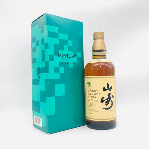 サントリー 山崎 12年 響マーク 750ml。日本シングルモルトの完成形ともいえる12年熟成。