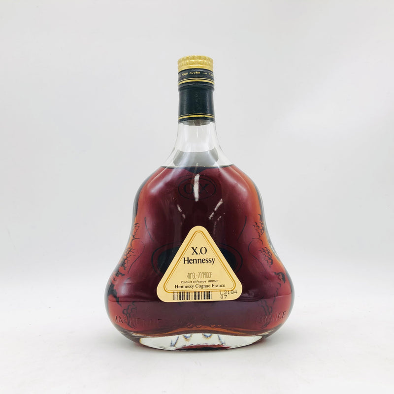 Hennessy ヘネシー XO ブランデー 金キャップ クリア 1990年代 – 高級
