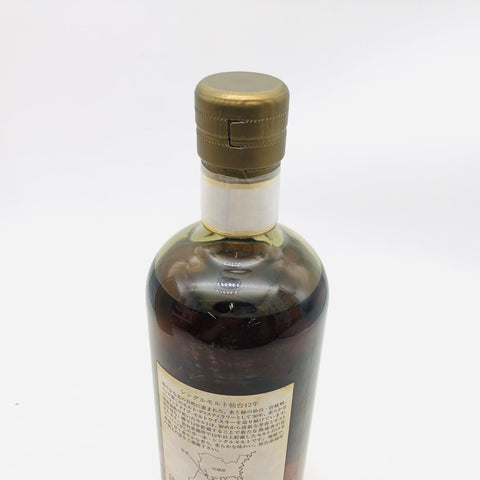ニッカ仙台12年 700ml。やわらかく上品な余韻が広がる、宮城峡らしいエレガントな12年熟成ウイスキー。　