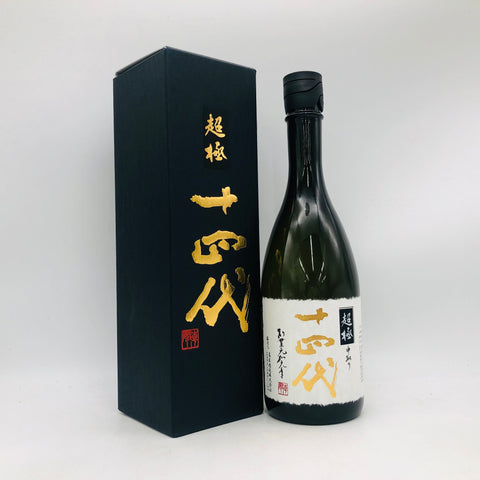 十四代 純米大吟醸 中取り超極 日本酒 720ml 製造年月: 2025年 日本酒 山形県 高木酒造 上品で華やかな香りと旨み 15度