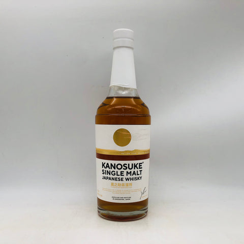 シングルモルト 嘉之助 700ml　ボトル単体の画像