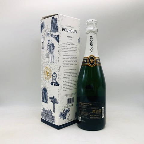 ポルロジェ ブリュット レゼルヴ 750ml。気品と調和が光る、王道シャンパーニュ