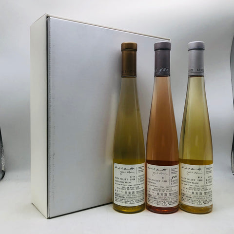 ケンゾーエステート あさつゆ2018 結2019 夢久 3本セット まとめ売り 375ml。ナパの美学を味わう、贅沢3本セット