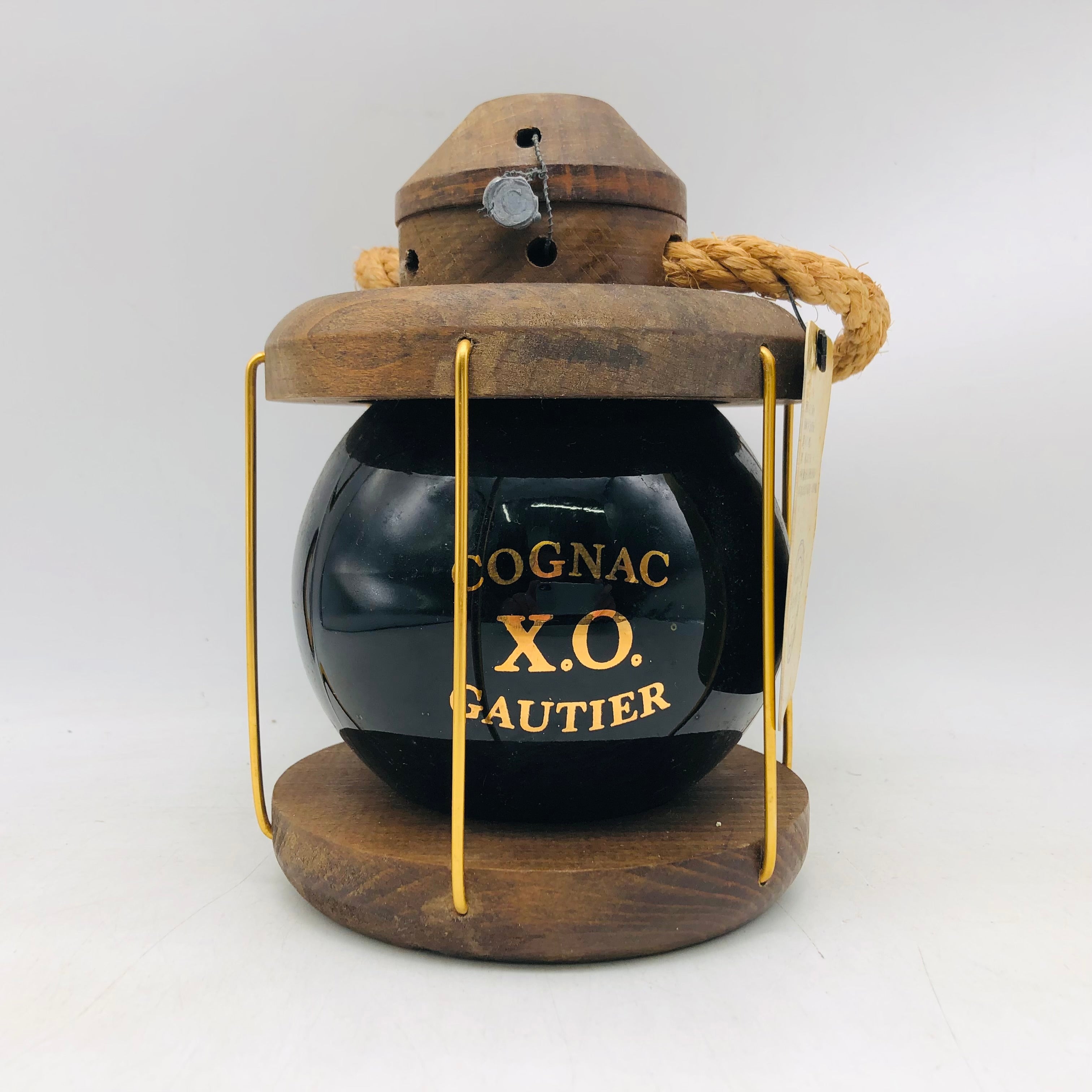 Cognac Gautier X.O. ゴーティエランタン型ボトル GAUTIER ゴーティエ XO COGNAC ランタンボトル 700ml – 高級酒・希少酒