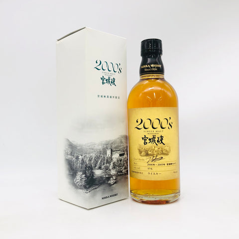 NIKKA ニッカ シングルモルト 宮城峡 2000’ｓ (2000~2009年) 500ml。やさしさの中に、深い余韻。　