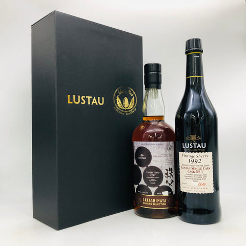 [イチローズモルト][ ルスタウ ]ヴィンテージ・シェリー 1992セット。熟成が奏でる日西の調和　