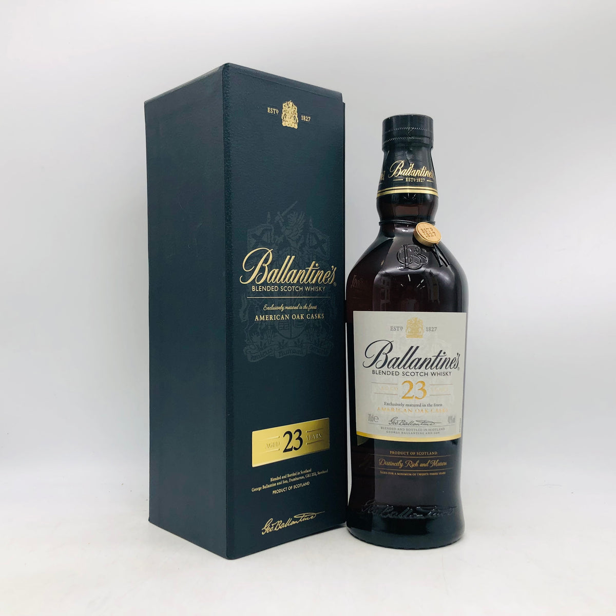 Ballantines バランタイン 23年 アメリカンオークカスク 700ml – 高級 