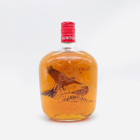 愛らしいキセキレイのデザインが特徴の特級サントリーオールド700ml、柔らかい味わいの希少ウイスキー