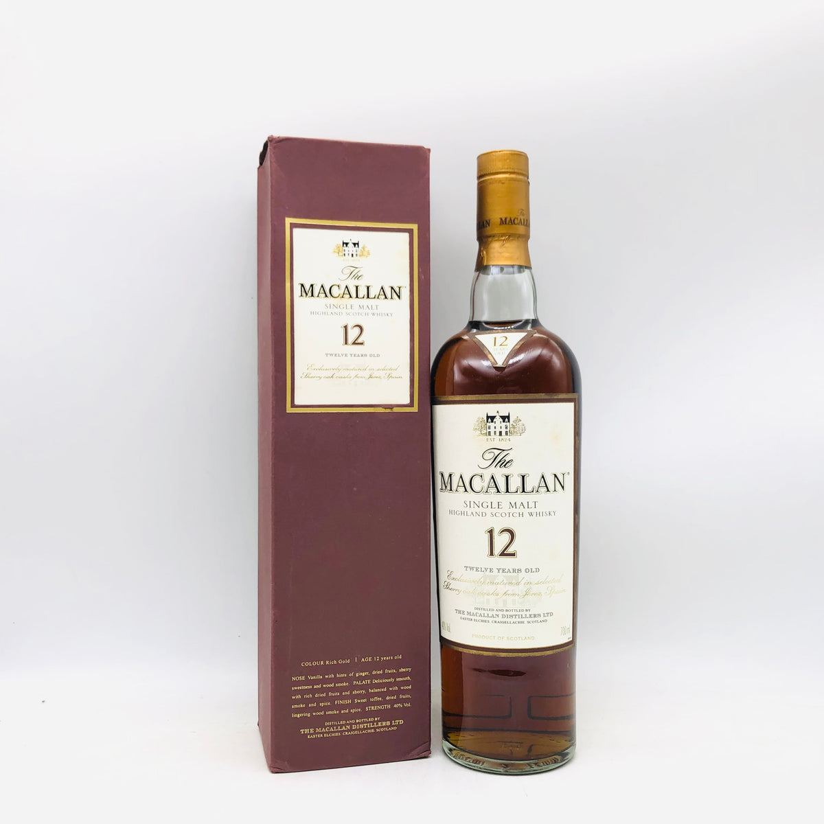 MACALLAN マッカラン 12年 旧ボトル 700ml – 高級酒・希少酒の通販 