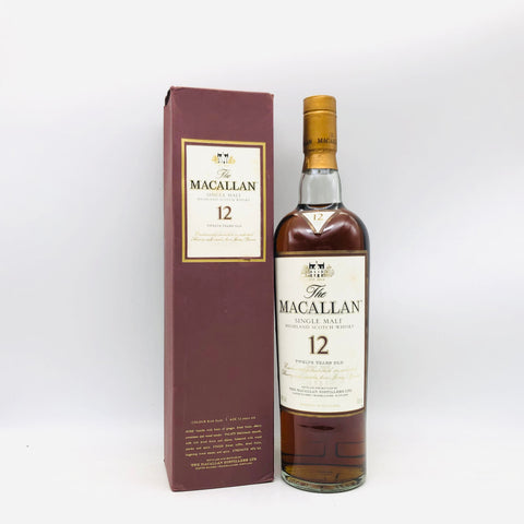 マッカラン 12年 旧ボトル 700ml。時代を超えて愛される、クラシック・シェリーモルトの完成形