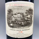 Château Lafite Rothschild 1998 シャトー・ラフィット・ロートシルト 1998 750ml